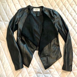 UO Black Vegan Leather Jacket